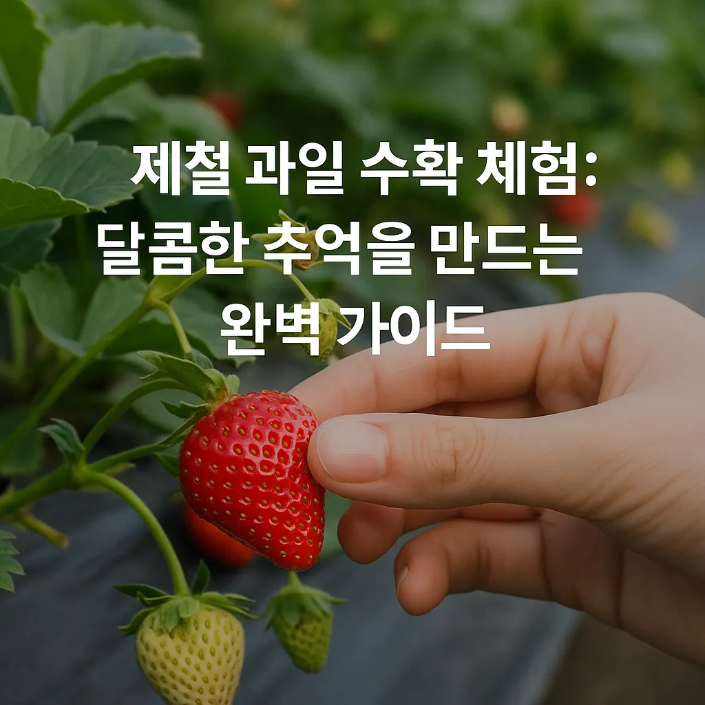 제철 과일 수확 체험