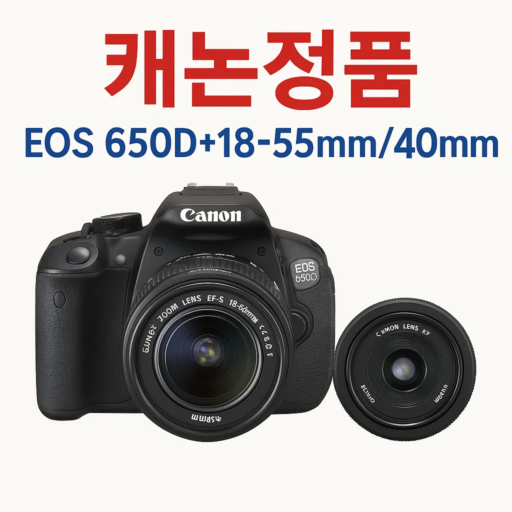 캐논정품 EOS 650D