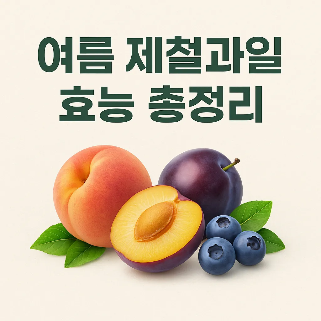 여름 제철 과일